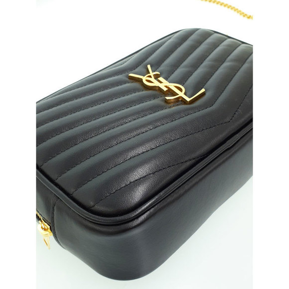 Saint Laurent Paris Lou Mini Bag Shoulder Black - Picture 4 of 9